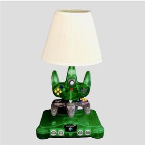 ❤️SOLD❤️ Nintendo N64 Custom Lamp Jungle Green Control Deck